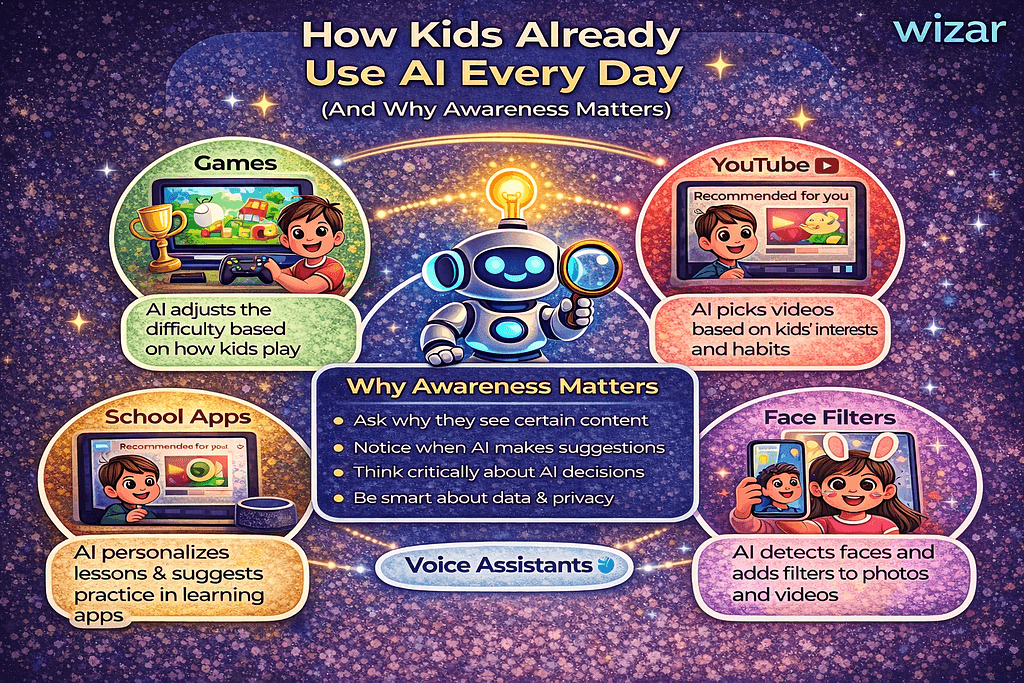 How Kids Already Use AI Every Day (And Why Awareness Matters)