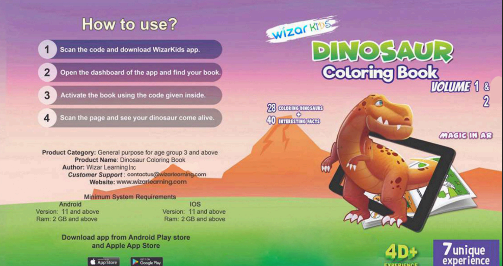 Dinosaur Vol 1 & 2